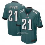 Camiseta NFL Game Philadelphia Eagles Sydney Brown Verde