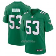 Camiseta NFL Game Philadelphia Eagles Zack Baun Alterno Verde