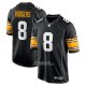Camiseta NFL Game Pittsburgh Steelers Aaron Rodgers Alterno Negro1