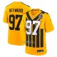 Camiseta NFL Game Pittsburgh Steelers Cameron Heyward Alterno 1933 Retro Amarillo
