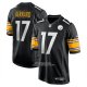Camiseta NFL Game Pittsburgh Steelers Germie Bernard Negro