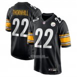 Camiseta NFL Game Pittsburgh Steelers Juan Thornhill Negro Camiseta NFL Game Pittsburgh Steelers Juan Thornhill Negro
