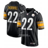 Camiseta NFL Game Pittsburgh Steelers Juan Thornhill Negro