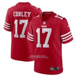 Camiseta NFL Game San Francisco 49ers Chris Conley Rojo