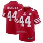 Camiseta NFL Game San Francisco 49ers Kyle Juszczyk 80 Aniversario Rojo