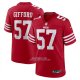 Camiseta NFL Game San Francisco 49ers Luke Gifford Rojo