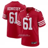 Camiseta NFL Game San Francisco 49ers Matt Hennessy Rojo Camiseta NFL Game San Francisco 49ers Matt Hennessy Rojo