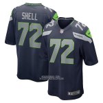 Camiseta NFL Game Seattle Seahawks Brandon Shell Azul