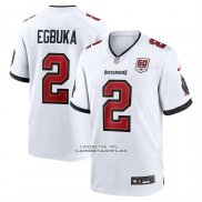 Camiseta NFL Game Tampa Bay Buccaneers Emeka Egbuka 50th Season Blanco