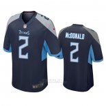 Camiseta NFL Game Tennessee 2 Titans Cole Mcdonald Azul
