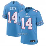 Camiseta NFL Game Tennessee Titans Carnell Tate 2026 Azul Camiseta NFL Game Tennessee Titans Carnell Tate 2026 Azul
