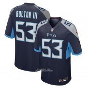 Camiseta NFL Game Tennessee Titans Curtis Bolton III Azul