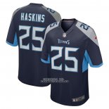 Camiseta NFL Game Tennessee Titans Hassan Haskins Azul