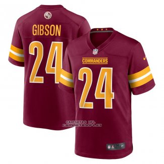 Camiseta NFL Game Washington Commanders Antonio Gibson Rojo