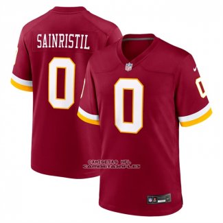 Camiseta NFL Game Washington Commanders Mike Sainristil Rojo