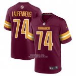 Camiseta NFL Game Washington Commanders Nolan Laufenberg Rojo