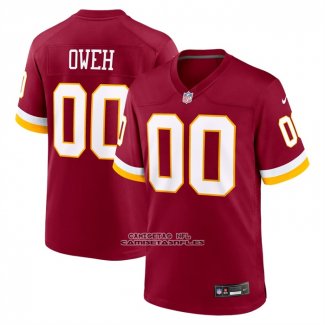 Camiseta NFL Game Washington Commanders Odafe Oweh Rojo