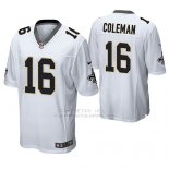 Camiseta NFL Hombre Saints Brandon Coleman Blanco Game