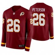 Camiseta NFL Hombre Washington Commanders Adrian Peterson Burgundy Therma Manga Larga