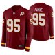 Camiseta NFL Hombre Washington Commanders Daron Payne Burgundy Therma Manga Larga