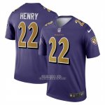 Camiseta NFL Legend Baltimore Ravens Derrick Henry Violeta