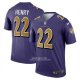 Camiseta NFL Legend Baltimore Ravens Derrick Henry Violeta