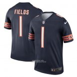 Camiseta NFL Legend Chicago Bears Justin Fields Azul