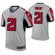 Camiseta NFL Legend Hombre Atlanta Falcons 21 Desmond Trufant Inverted Gris