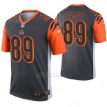 Camiseta NFL Legend Hombre Cincinnati Bengals 89 Drew Sample Inverted Gris