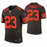 Camiseta NFL Legend Hombre Cleveland Browns Damarious Randall Marron Color Rush