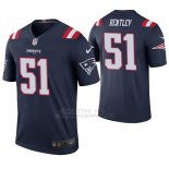 Camiseta NFL Legend Hombre New England Patriots Ja'whaun Bentley Azul Color Rush