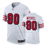 Camiseta NFL Legend Hombre San Francisco 49ers Earl Mitchell Blanco Color Rush