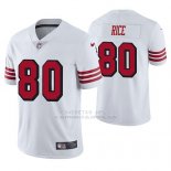 Camiseta NFL Legend Hombre San Francisco 49ers Jerry Rice Blanco Color Rush