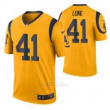 Camiseta NFL Legend Los Angeles Rams David Long Color Rush Oro