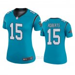 Camiseta NFL Legend Mujer Carolina Panthers Seth Roberts Azul Color Rush