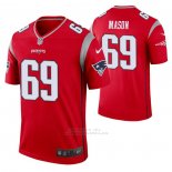 Camiseta NFL Legend New England Patriots Legend Shaq Mason Inverted Rojo