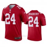 Camiseta NFL Legend New York Giants James Bradberry Inverted Rojo