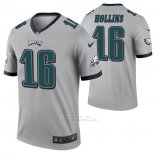 Camiseta NFL Legend Philadelphia Eagles Mack Hollins Inverted Gris