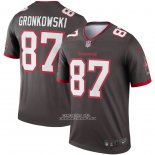 Camiseta NFL Legend Tampa Bay Buccaneers Rob Gronkowski Pewter