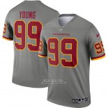 Camiseta NFL Legend Washington Football Team Chase Young Inverted Gris