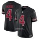 Camiseta NFL Limited Arizona Cardinals Rondale Moore Vapor F.U.S.E. Negro