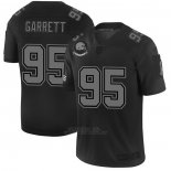 Camiseta NFL Limited Cleveland Browns Garrett 2019 Salute To Service Negro