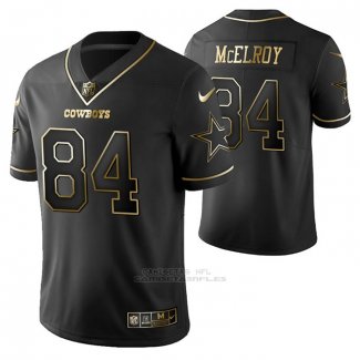 Camiseta NFL Limited Dallas Cowboys Codey Mcelroy Golden Edition Negro