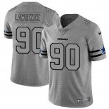 Camiseta NFL Limited Dallas Cowboys Lawrence Team Logo Gridiron Gris