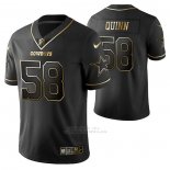 Camiseta NFL Limited Dallas Cowboys Robert Quinn Golden Edition Negro