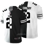 Camiseta NFL Limited Green Bay Packers Crosby White Black Split