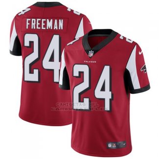 Camiseta NFL Limited Hombre Atlanta Falcons 24 Devonta Freeman Rojo Stitched Vapor Untouchable