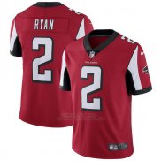 Camiseta NFL Limited Hombre Atlanta Falcons 2 Ryan Rojo