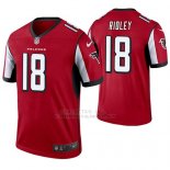 Camiseta NFL Limited Hombre Atlanta Falcons Calvin Ridley Rojo Legend