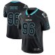 Camiseta NFL Limited Hombre Carolina Panthers Wes Horton Negro Color Rush 2018 Lights Out